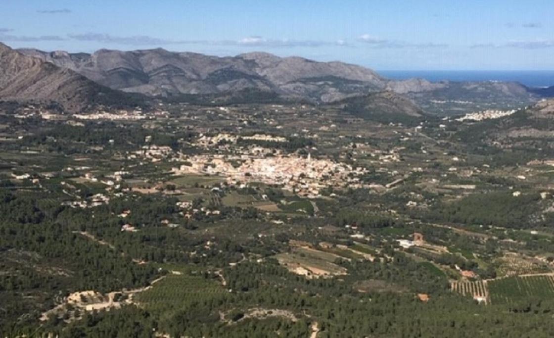 One Bed Apartment Overlooking Jalon Valley, Costa Blanca Alcalalí Exteriör bild